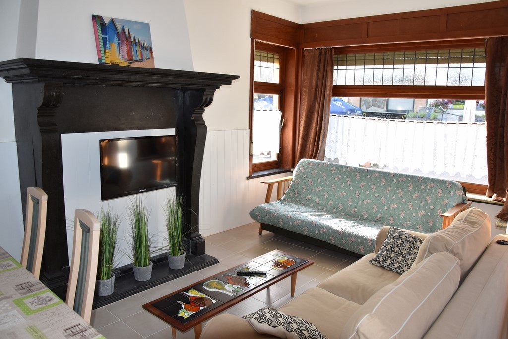 Le séjour de l'appartement Bonzel 1, à La Panne