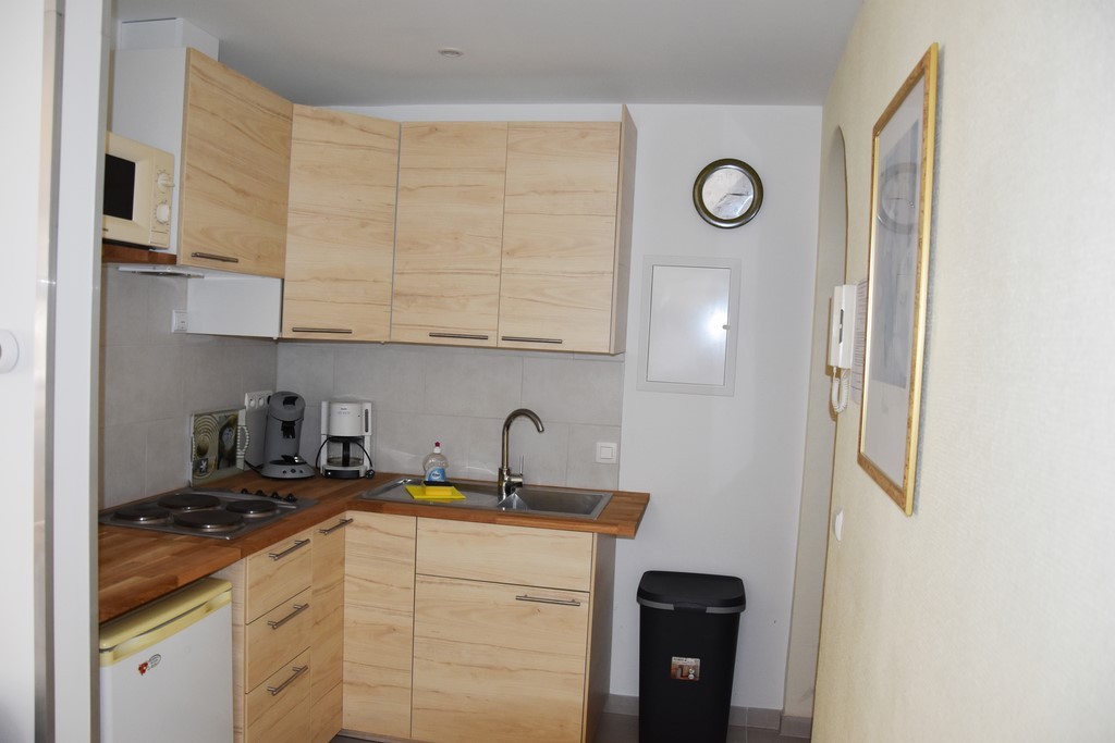 La cuisine de l'appartement Bonzel 3, à La Panne