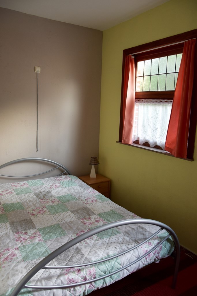 La chambre de l'appartement Bonzel 4, à La Panne