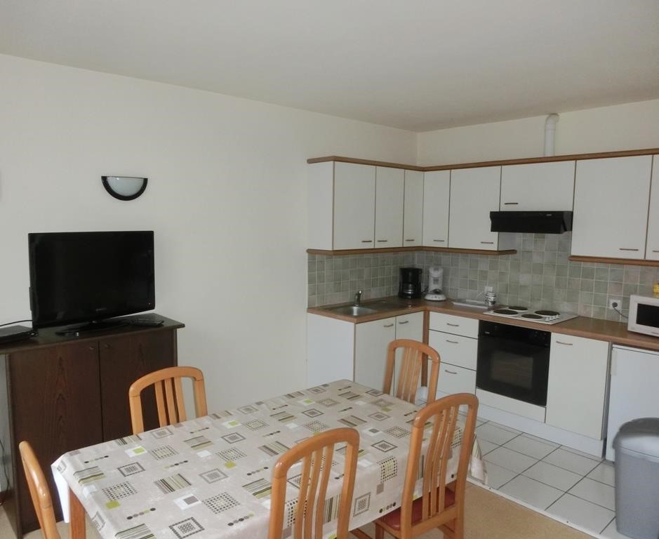 La cuisine de l'appartement Sloepen 5, à La Panne