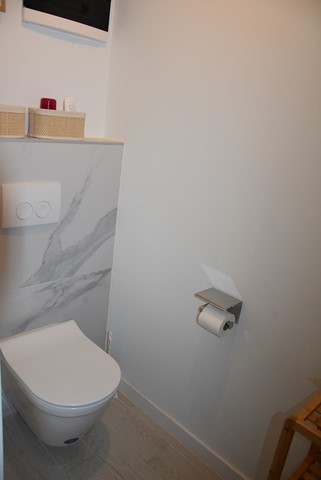 Toilettes Sloepen Rez Location appartement 2 personnes La Panne
